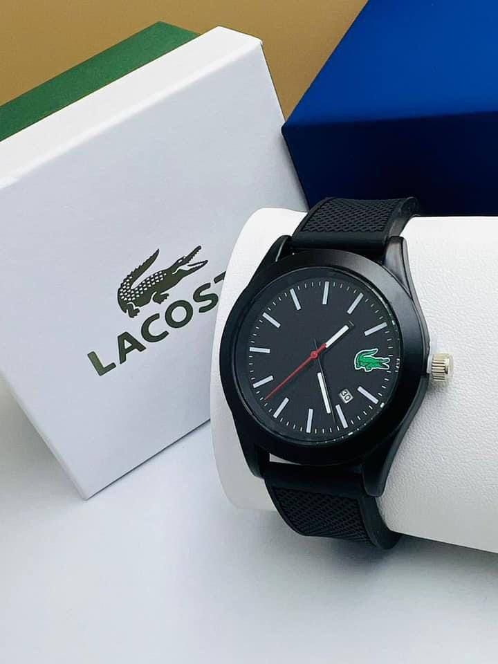 Montre de luxe Lacoste (Noir)