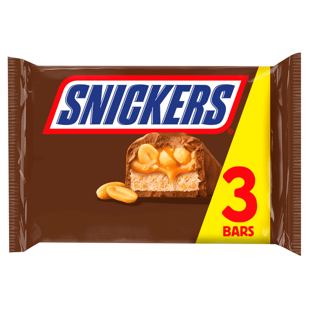 SNICKERS(125G=3 PCS)