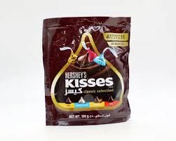 HERSHEYS KISSES (100G=20 PCS)