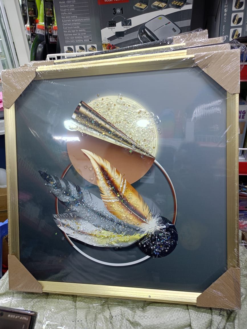 Crystal porcelain decorative painting