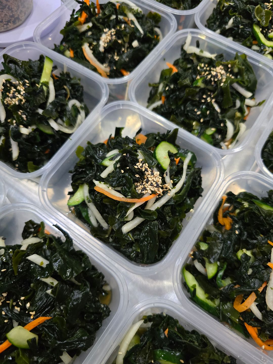 Cucumber & seaweed (오이미역초무침 )