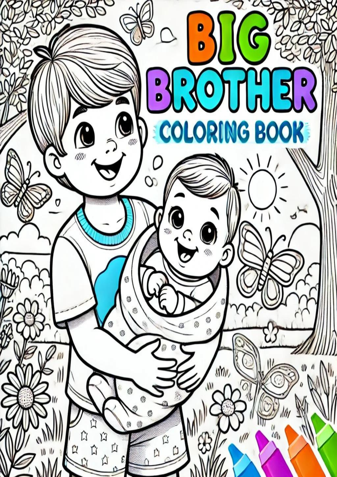 Big brother coloring book 