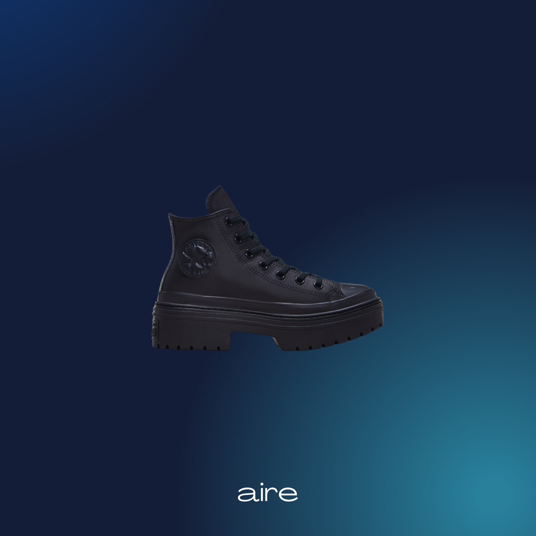 Chuck Taylor All Star Lugged Heel Leather Platform Hi (Women's)