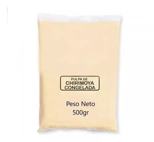 pulpa de chirimoya congelada 1 kg