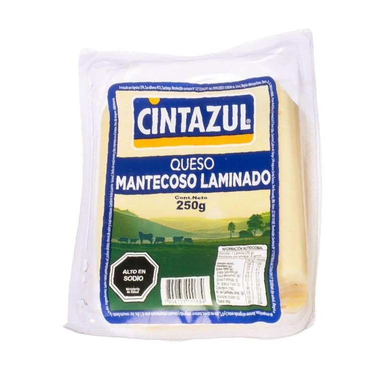 queso mantecoso laminado cintazul