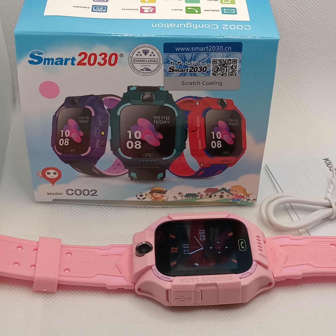 Q19 Rose Montre connectée enfant 