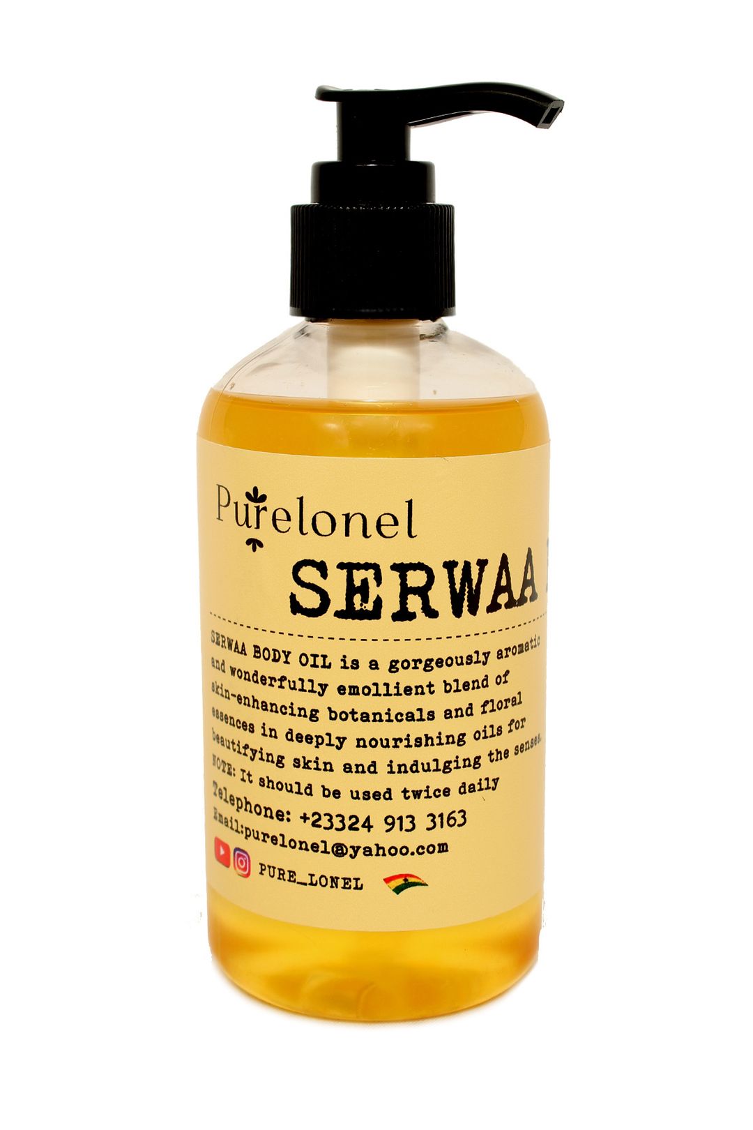 Serwaa body oil