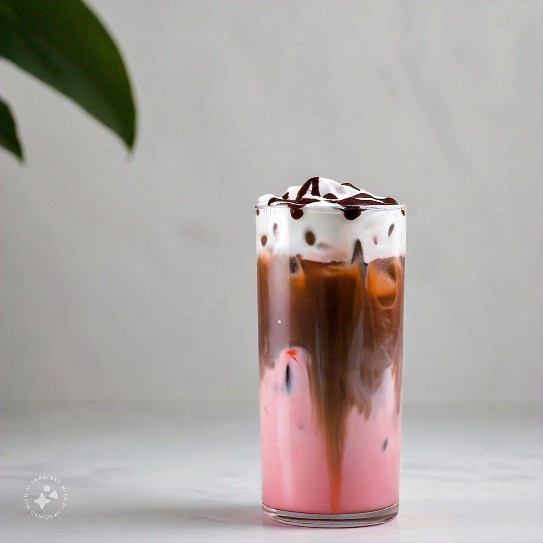 CHOCOLATE STRAWBERRY LATTE