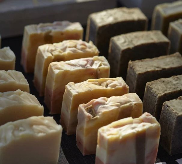 Handmade glycerine herbal soaps 