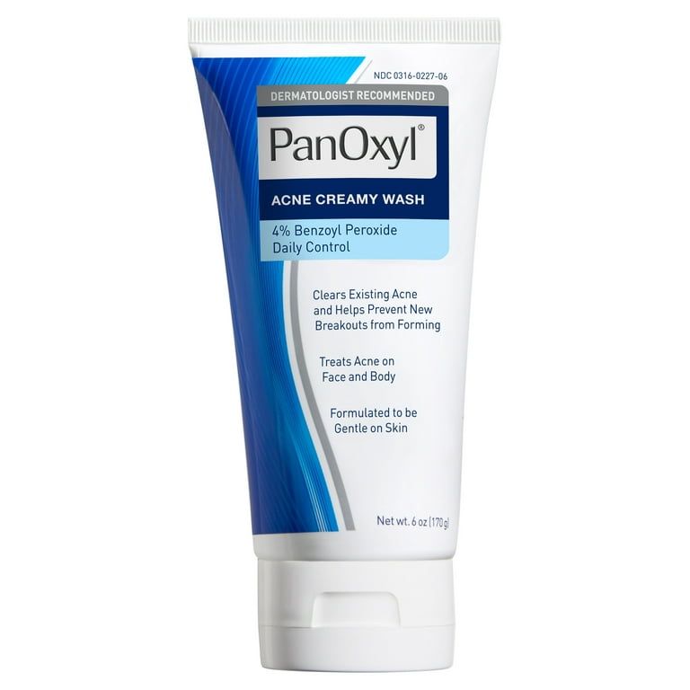 Panoxyl 4% Acne Wash Benzoyl Peroxide 