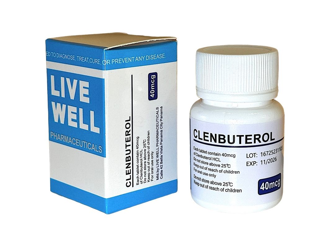 Clenbuterol 40mcg  Livewell