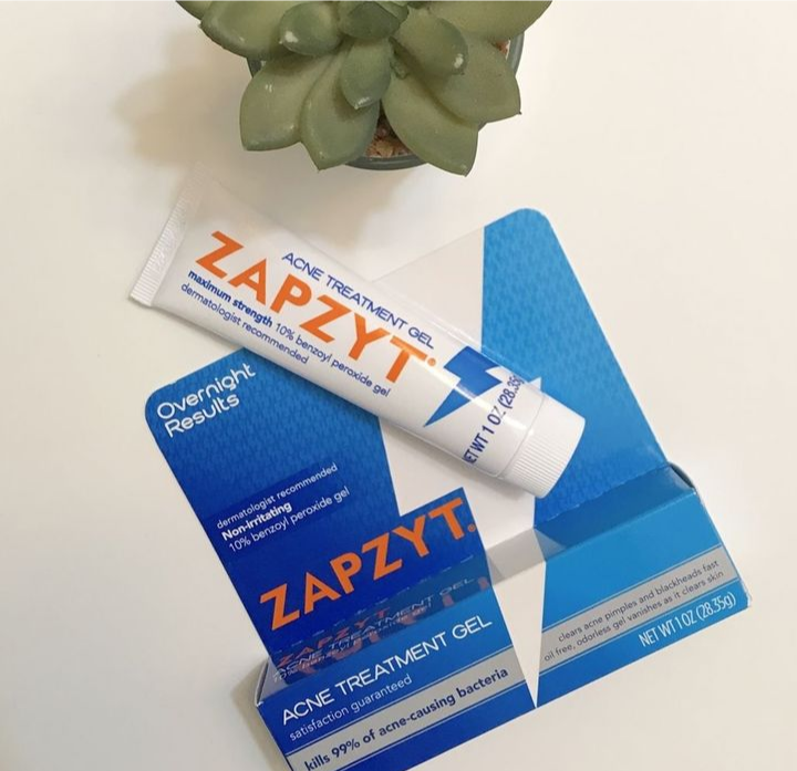 Zapzyt Acne Treatment Gel 10% Benzoyl peroxide gel