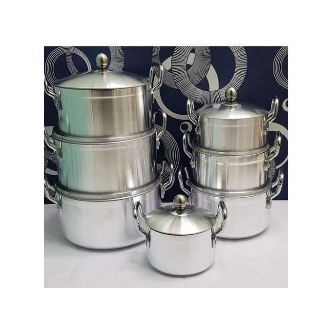 TC 14 Pieces Heavy Aluminium Cooking Pot Sufuria Set