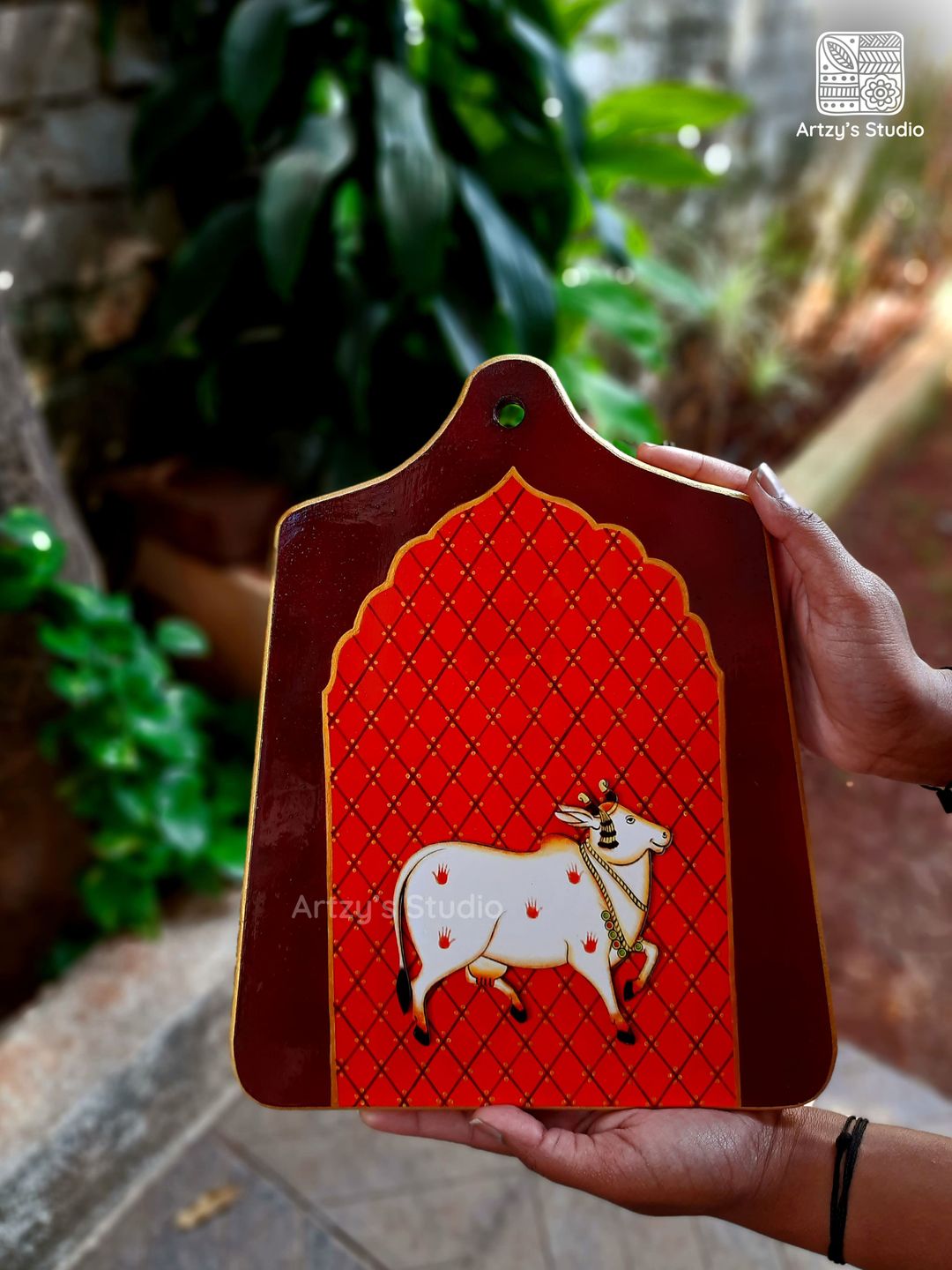 Board with Sacred Cow