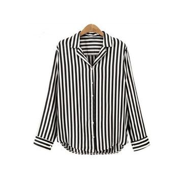 Shirt - Black & White, Women