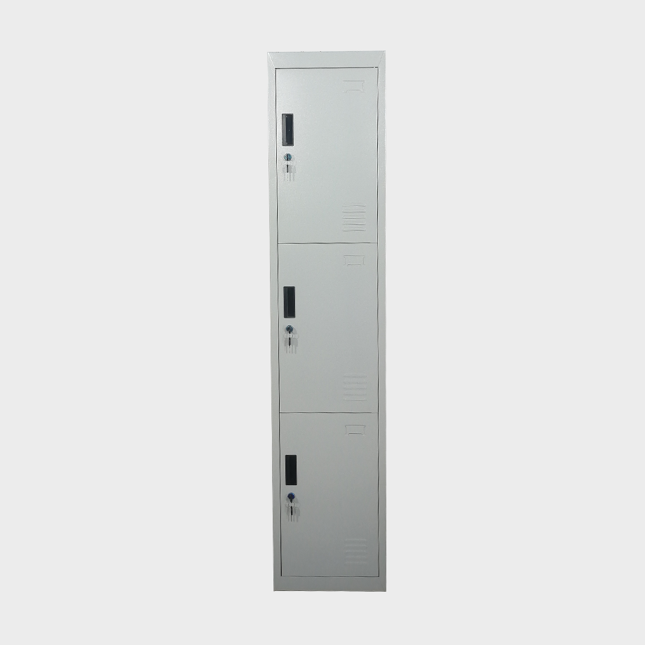 Wc 3doors steel locker