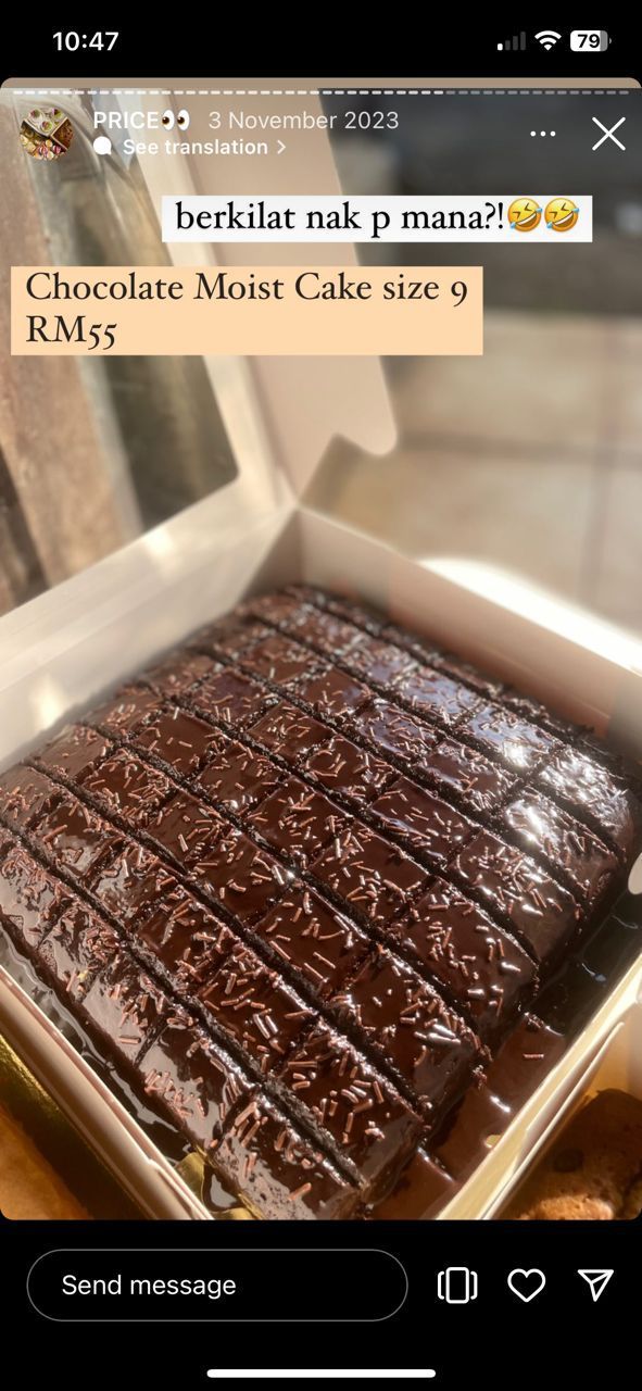 Choc Moist Cake