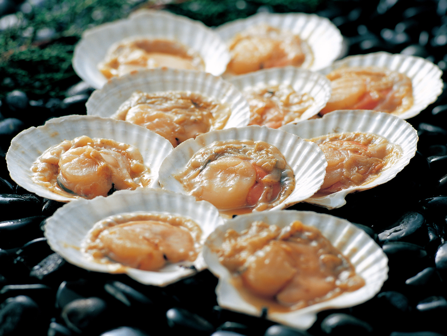 Buttered Half Shell Scallop (1 kg)