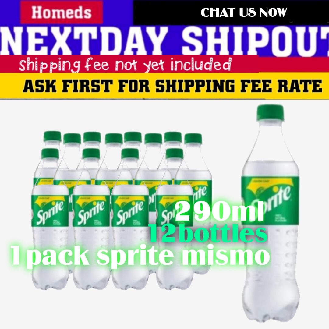 12pcs sprite lemon Mismo 290ml