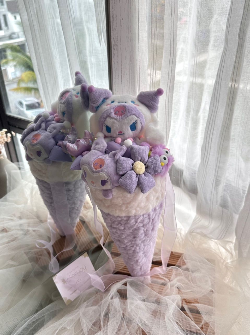 Kuromi Doll Ice Cream Bouquet 