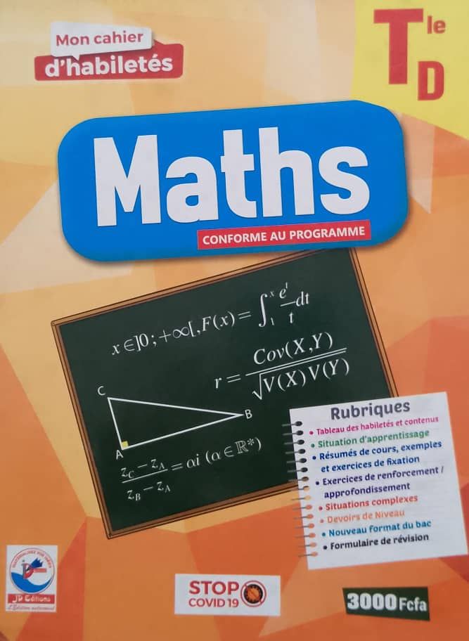 Mathematique / Cahier d’habileté - Tle D (JD Editions)