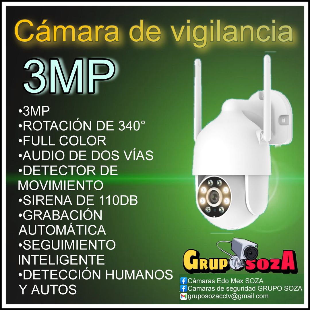 Cámara inalámbrica 3mp