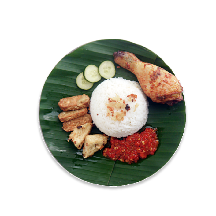 Nasi Penyet Ayam versi Terasa