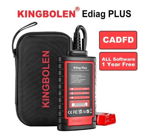 KINGBOLEN Ediag Plus CANFD Protocol ECU Coding and Diagnostic Tool