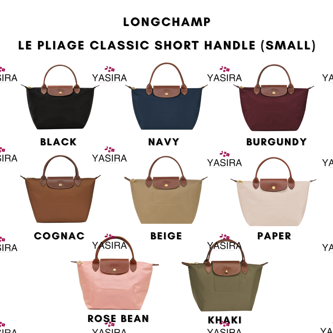 Longchamp Le Pliage Classic Tote (SMALL) Short Handle