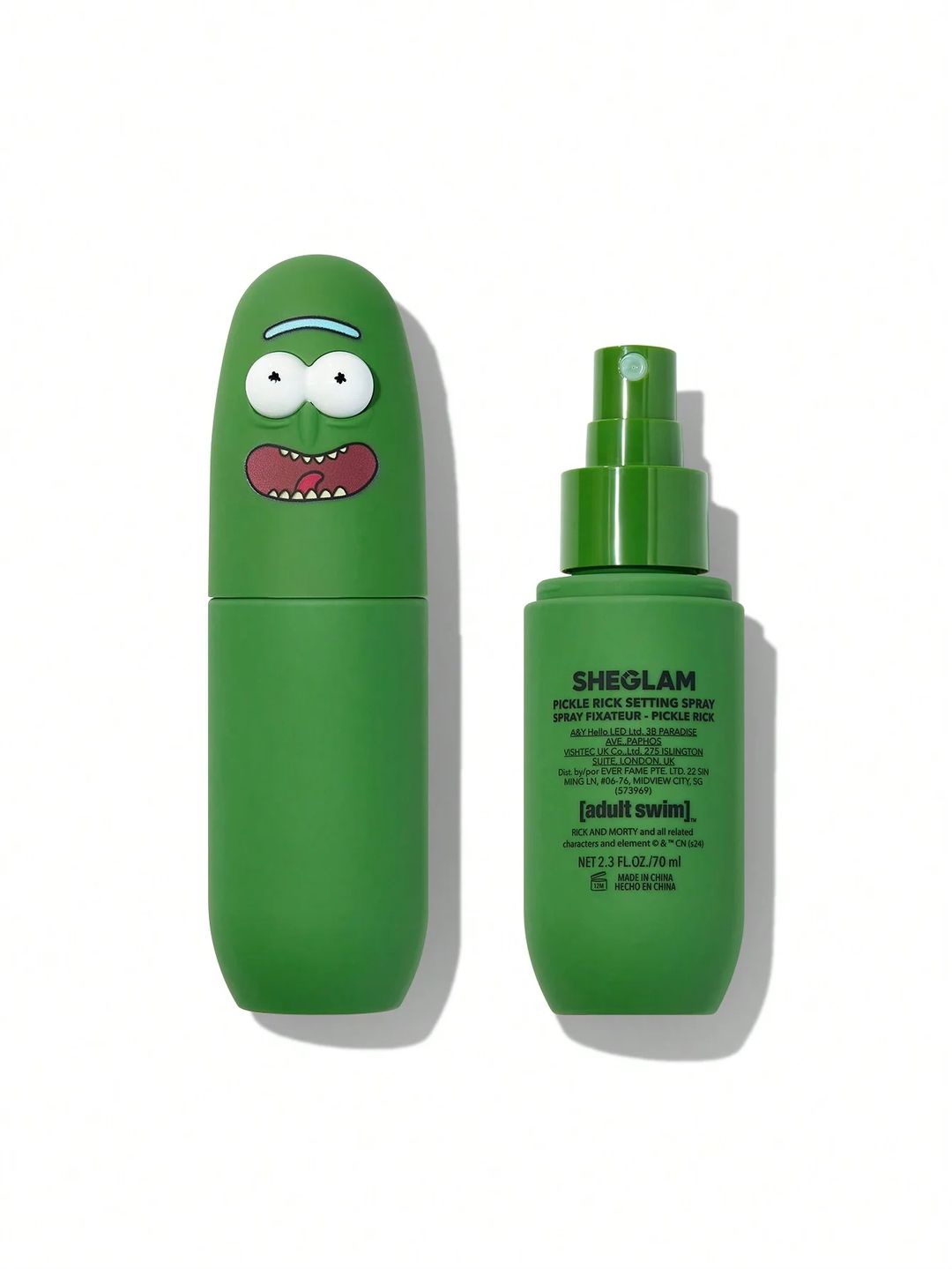 SHEGLAM X Rick and Morty Pickle Rick Setting Spray