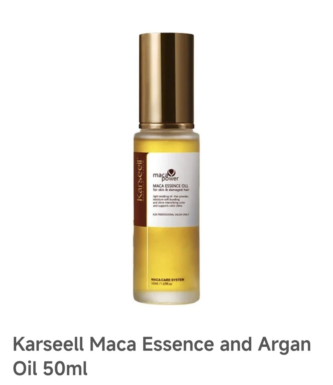 Karseell Maca Essence and Argan Oil 50ml