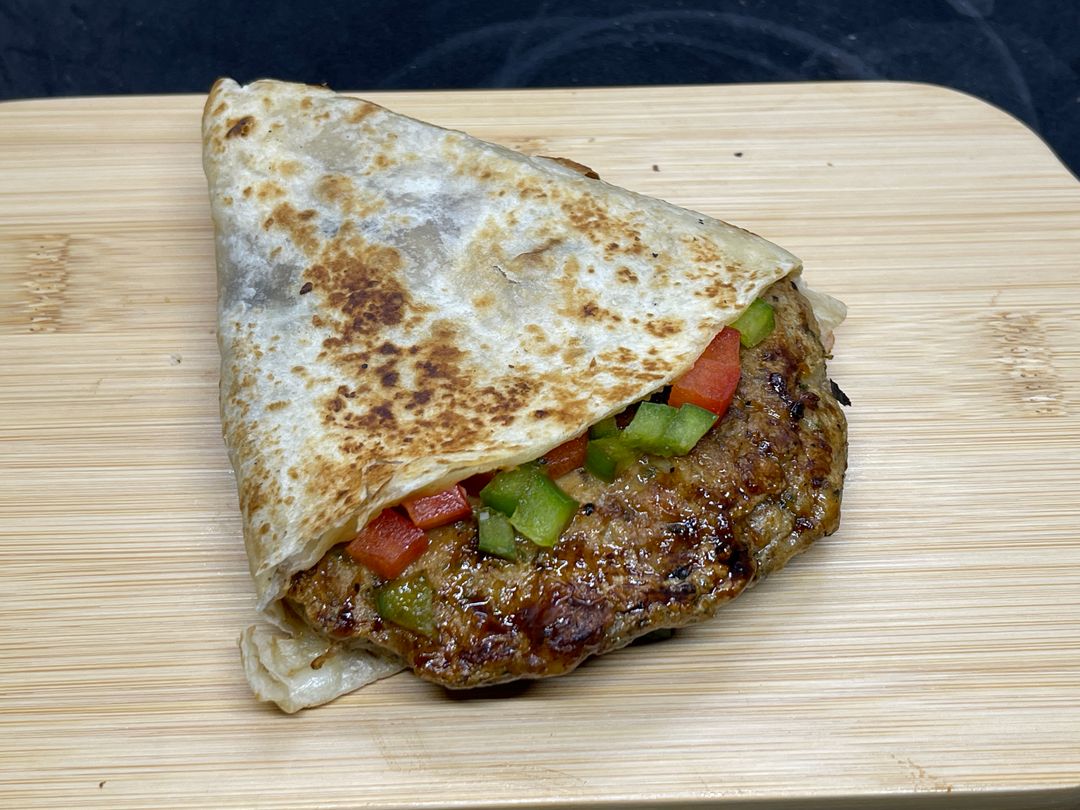 Tortilla Burger Wrap 