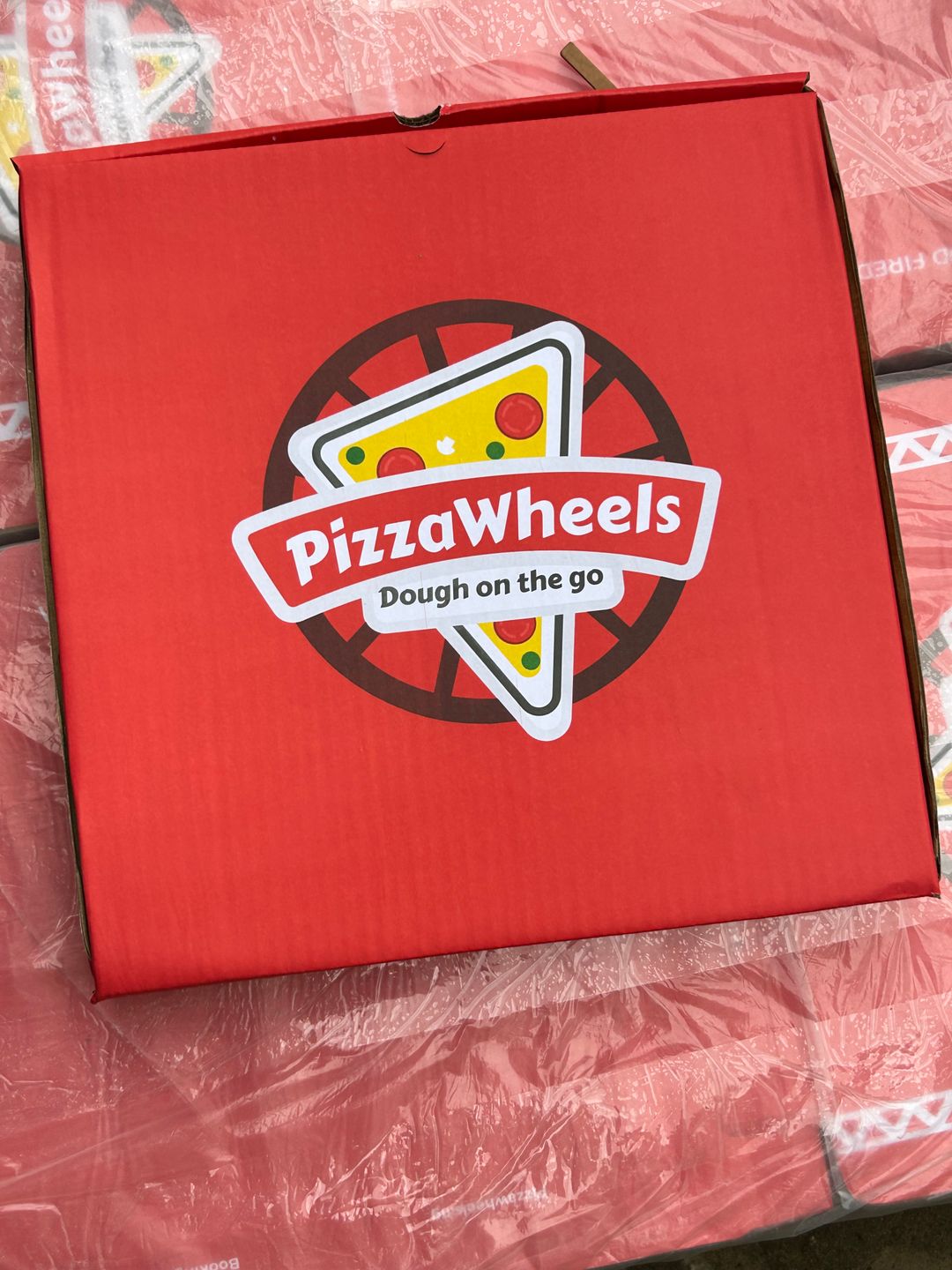 9 INCHES X 9 INCHES BRANDED PIZZA BOXES