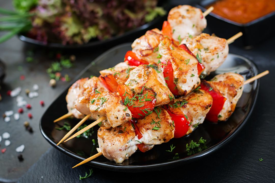 Brochette de poulet