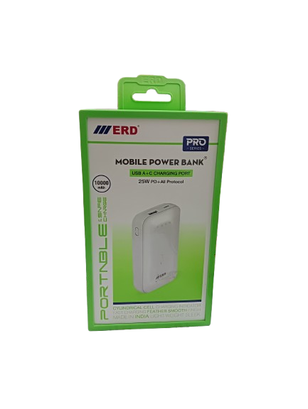 ERD Pro Series PB-120 PowerBank 10000mAh (25W PD+QC)