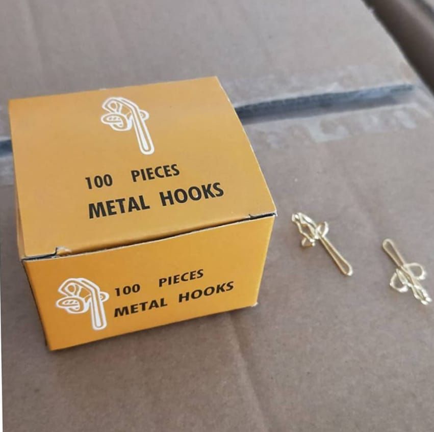 Metal Hooks (Curtain Box)