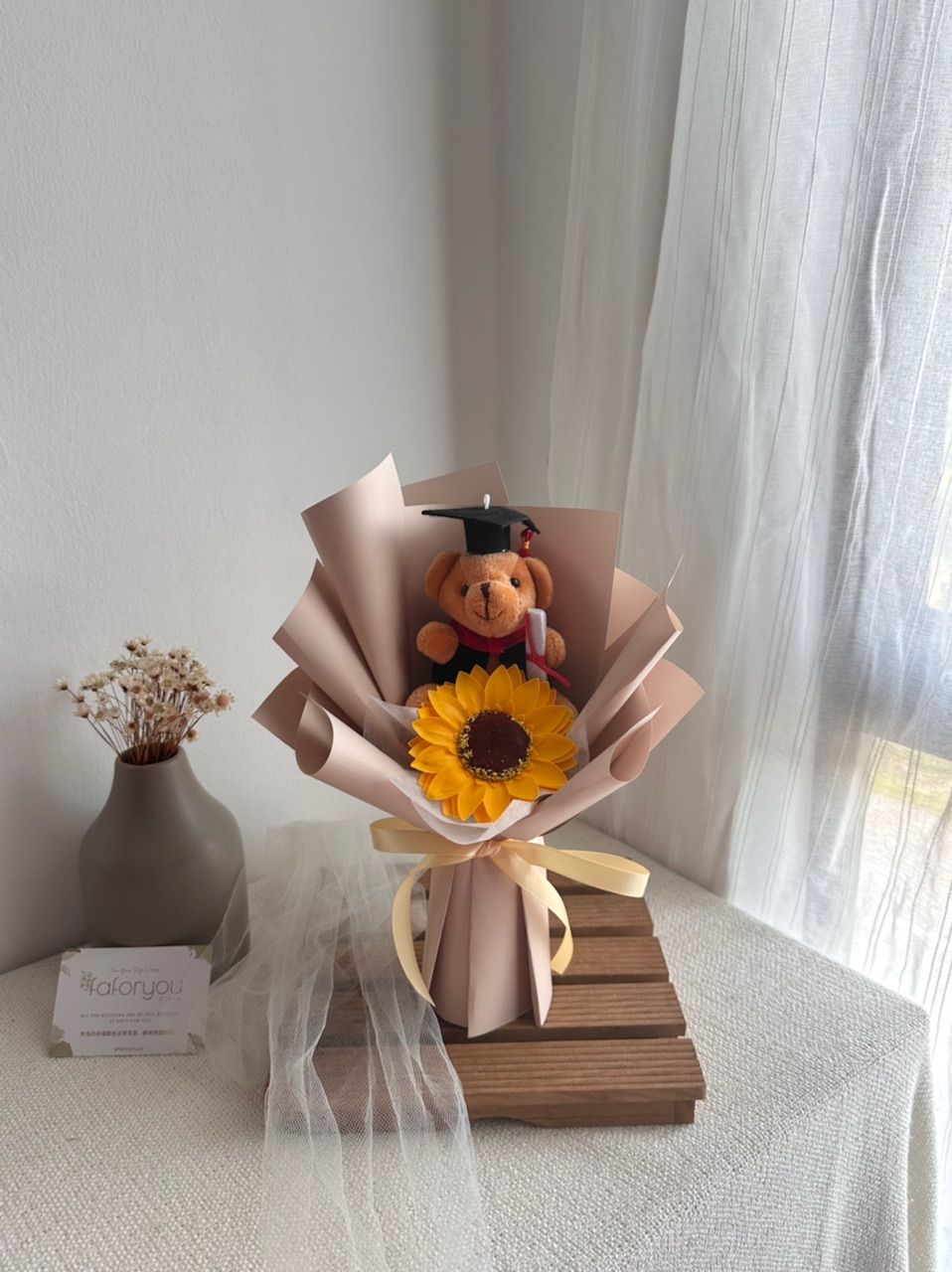 Graduation Bear Bouquet