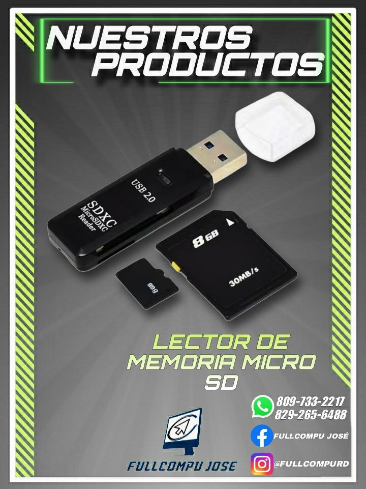 LECTOR DE TARJETAS SD