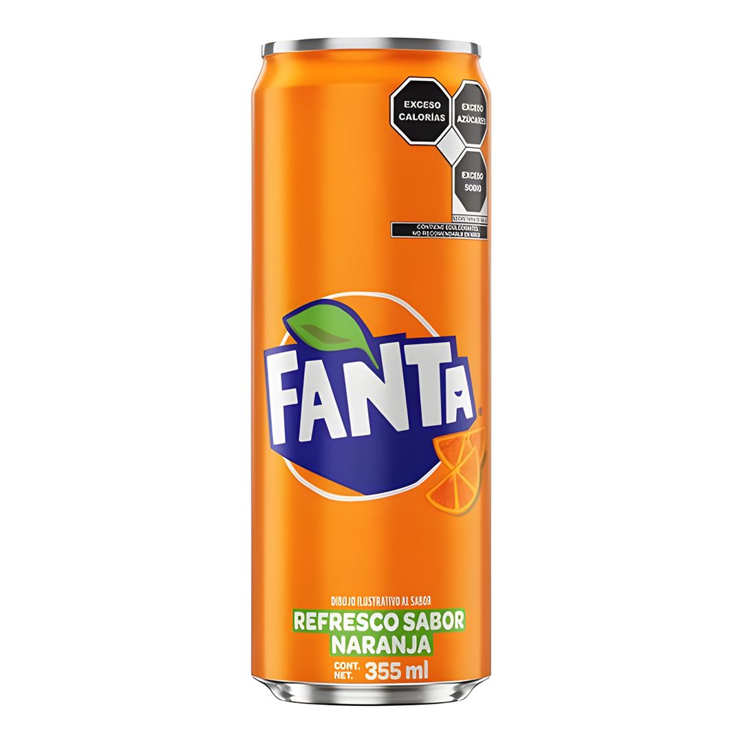 FANTA NARANJA 355 ML 24 PZ