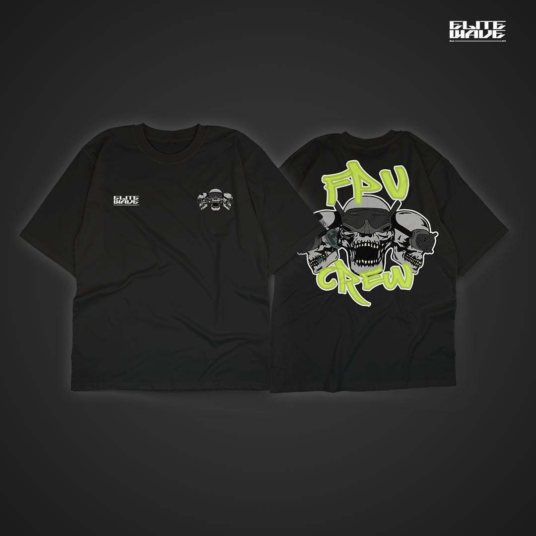 PRE-ORDER FPV CREW Skull T-Shirt