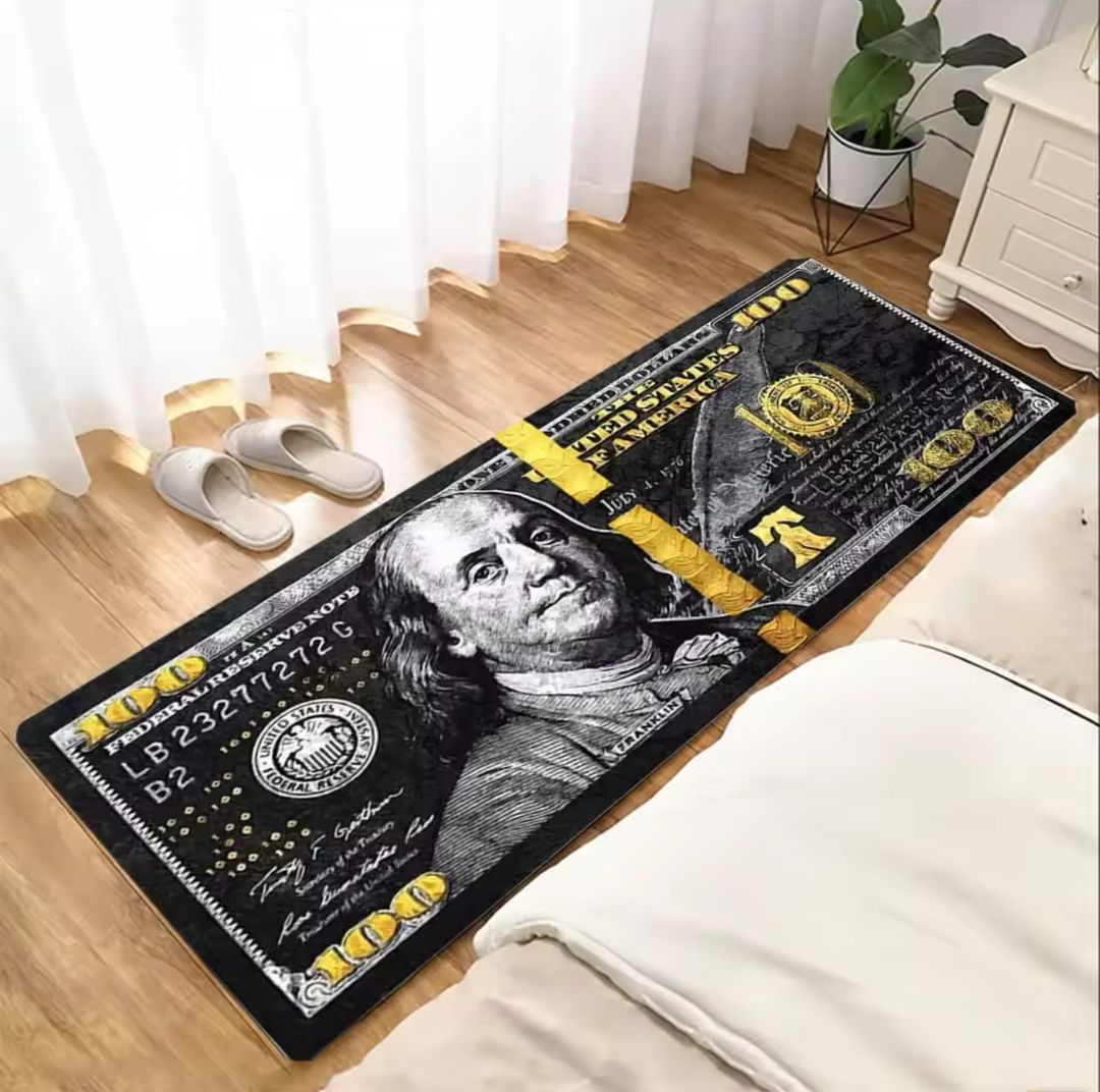 Tapis Billet de 100$  – Style et Originalité