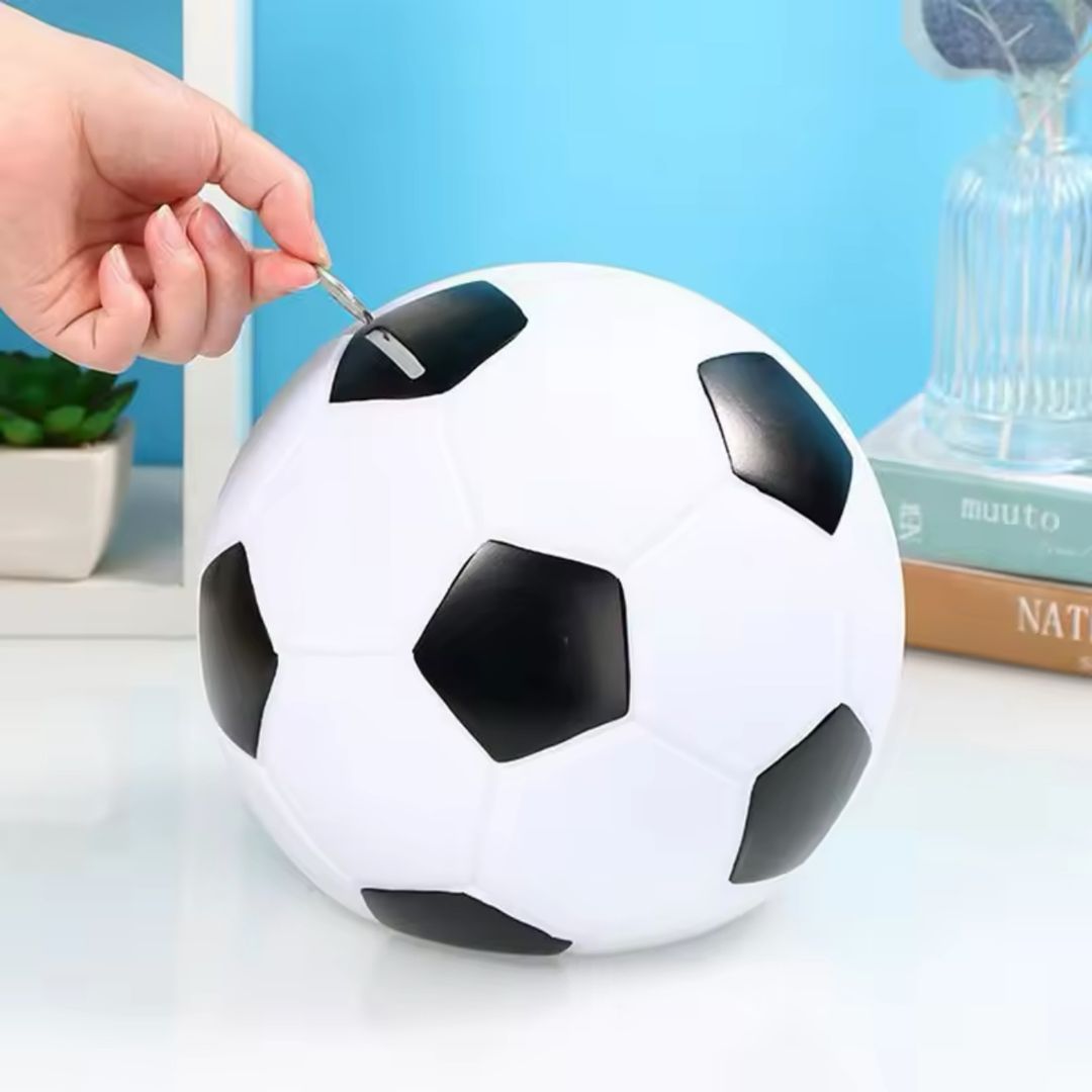 Tirelire en Forme de Ballon de Football 