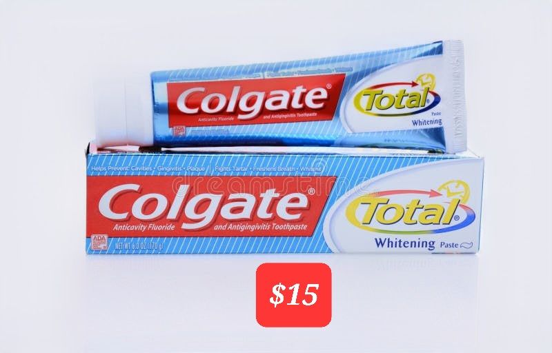 COLGATE TOTAL 6oz TOOTHPASTE