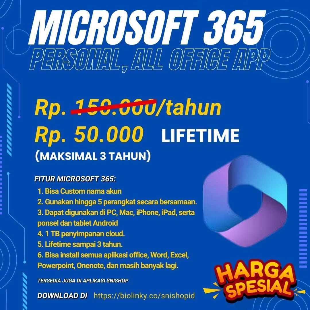 Microsoft 365 Account Personal Per Year