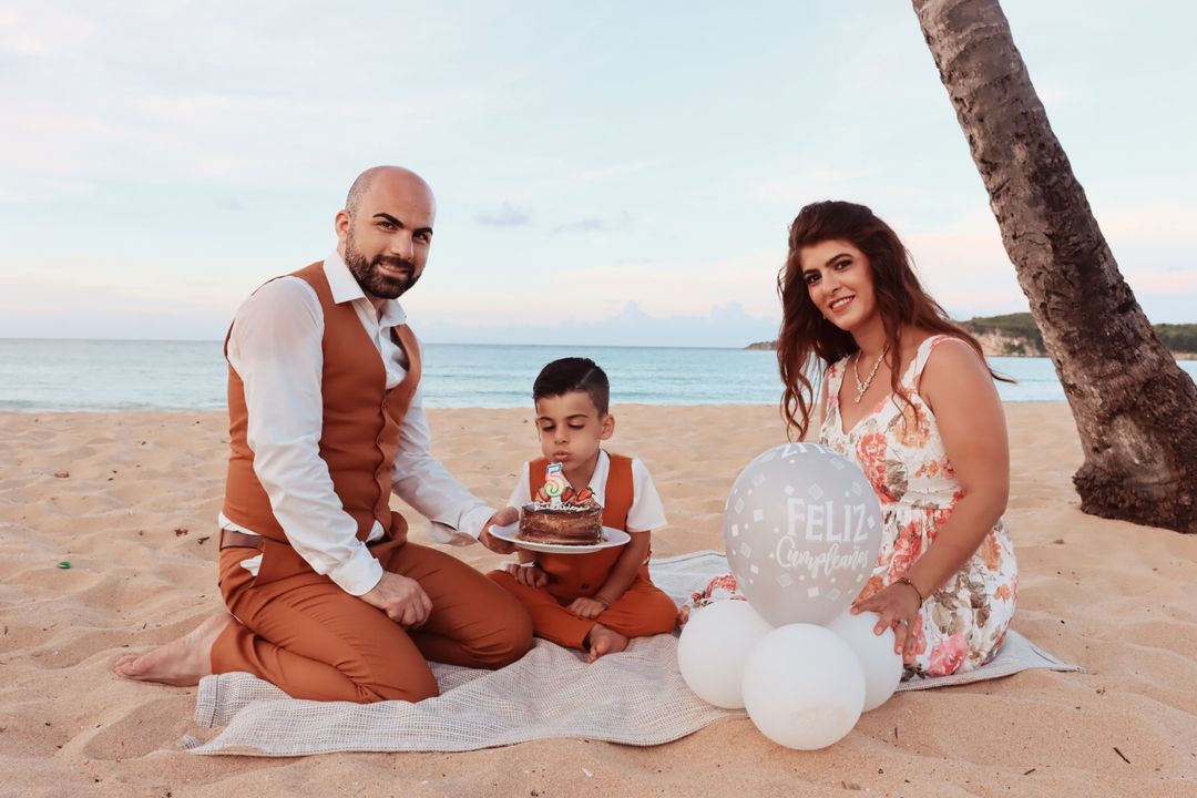 Family Photo Shoot on the beach  