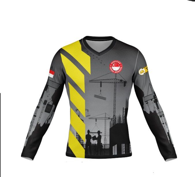 Crane Operator Shirt V1 Long Sleeve