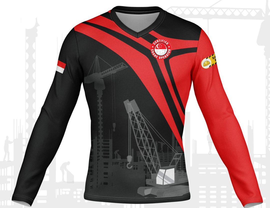 Crane Operator Shirt V2 Long Sleeve