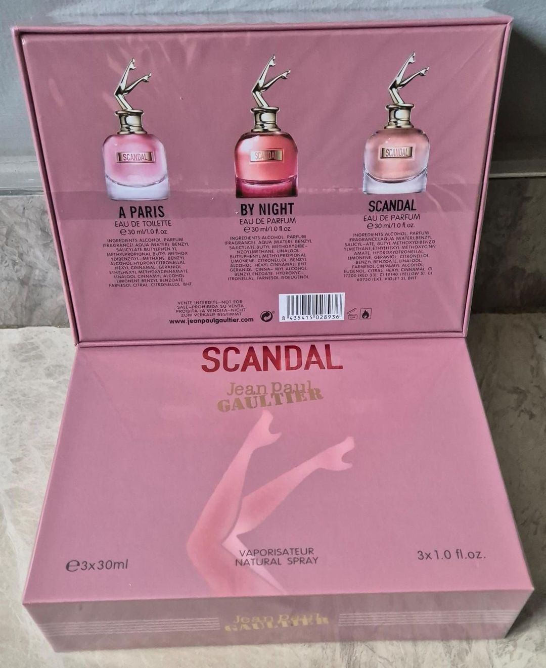 JPG Scandal 3 x 30ml Giftset 