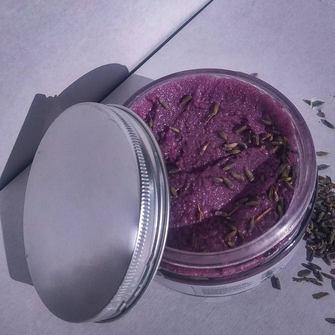 Lavender body scrub 390g