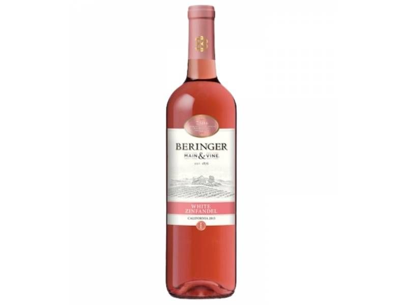 ( 089819006526 ) - BERINGER MAIN & VINE WHITE ZINFANDEL 15/750ML